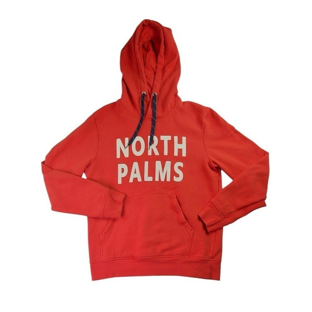 L.O.G.G. LABEL OF GRADED GOODS North Palms Red Hoodie SZ Large Unisex